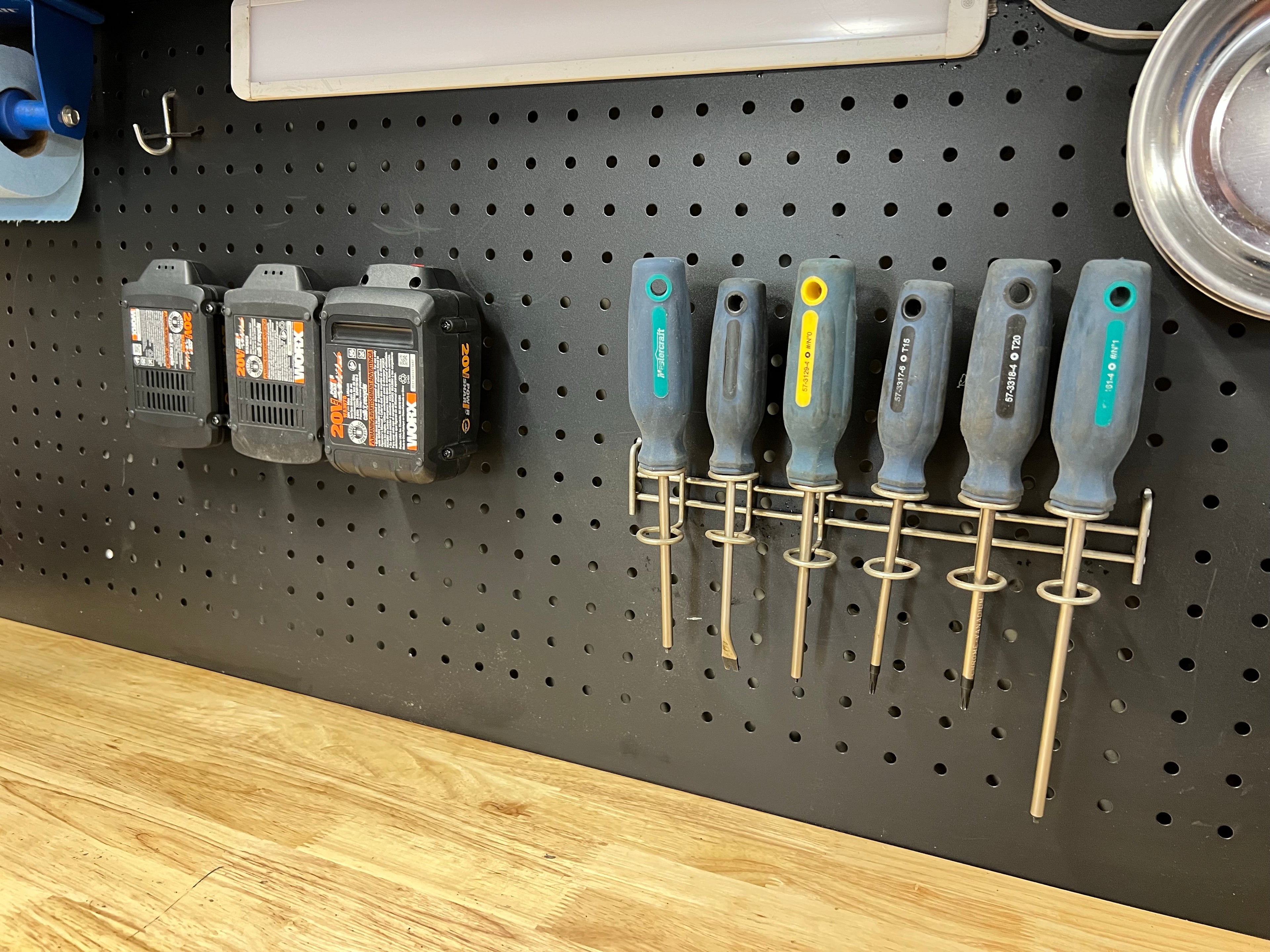 3 Pack - Worx Battery Holder (20v, Storage, Organizer, Work Shop)