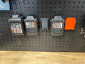 3 Pack - Worx Battery Holder (20v, Storage, Organizer, Work Shop)